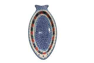 D74 Bunzlau ovale Serveerschaal 30x14,5cm 3214X Serveerschalen